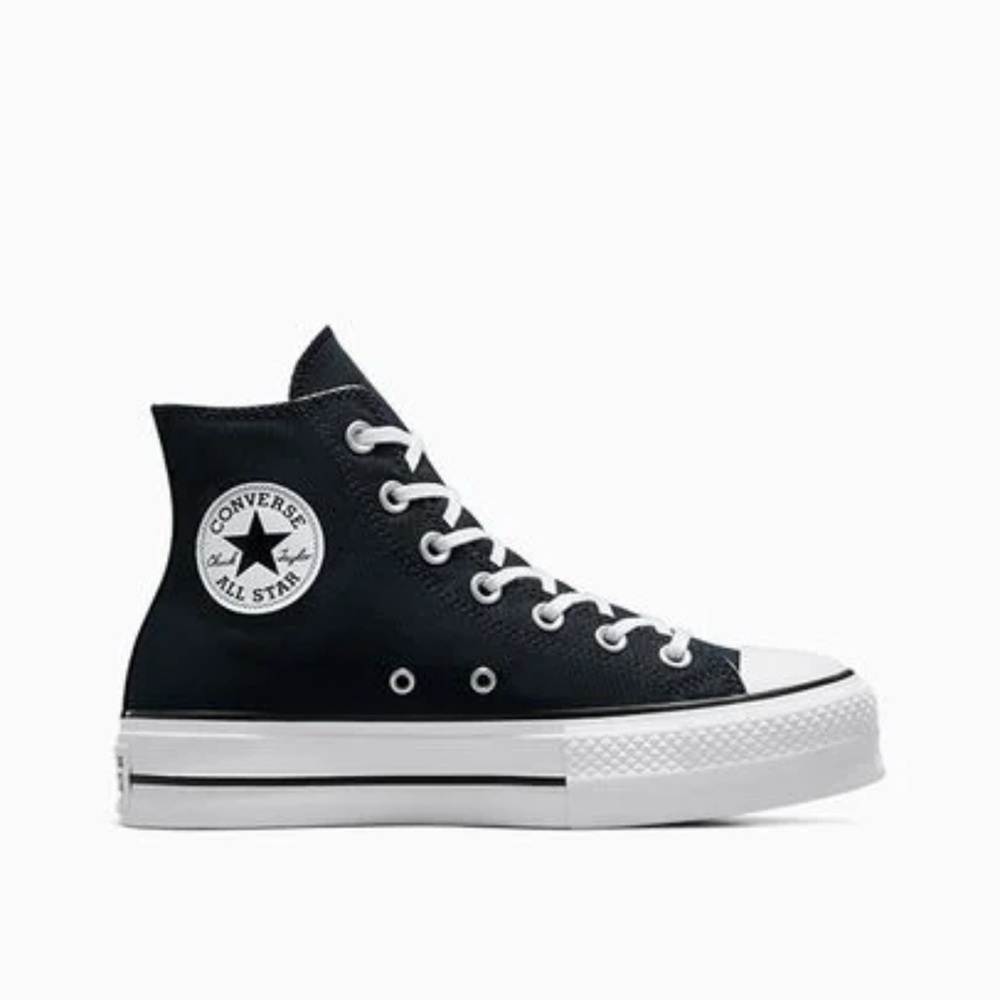 Chuck Taylor All Star lift Platform Black Canvas High Tops